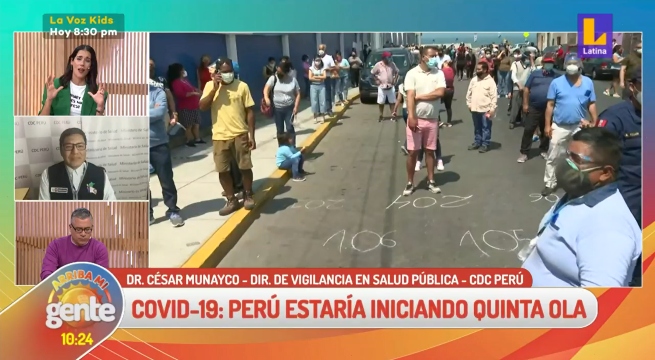 COVID-19: Quinta ola de contagios podría llegar a fines de año
