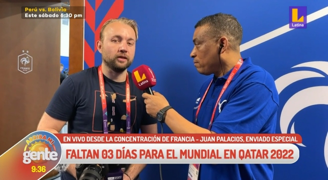Francia llegó a Doha para el inicio del Mundial Qatar 2022
