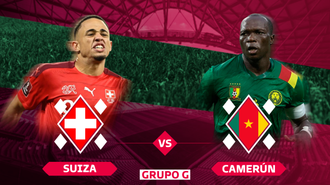 Suiza vs Camerún (0-0) - Partido Completo - Jueves 24 de noviembre