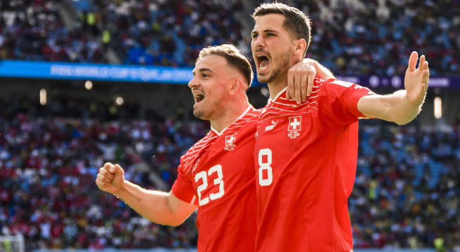 Suiza vs Camerún: Suiza derrota a Camerún por 1 a 0