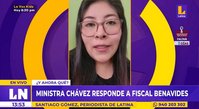 Betssy Chávez arremete contra fiscal Patricia Benavides: 