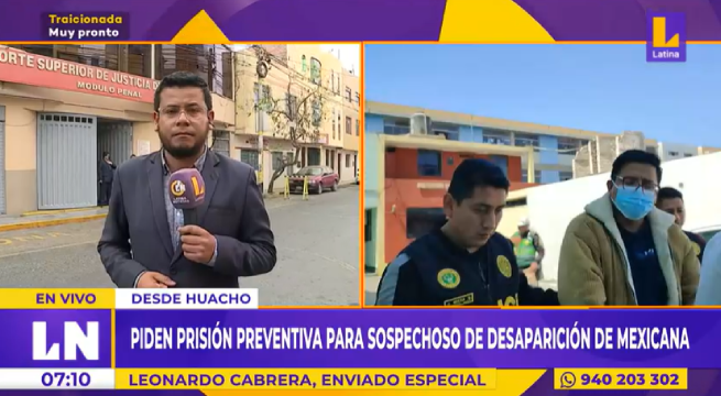 Caso Blanca Arellano: sospechoso habría intentado quitarse la vida hasta en dos oportunidades