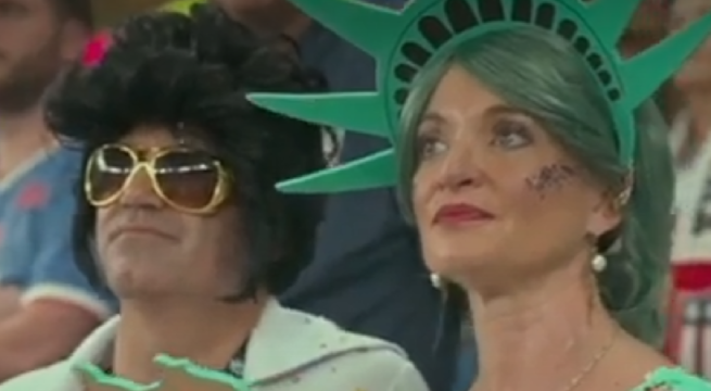 Todo apoyo suma: Elvis y la Estatua de la Libertad apoyan a USA