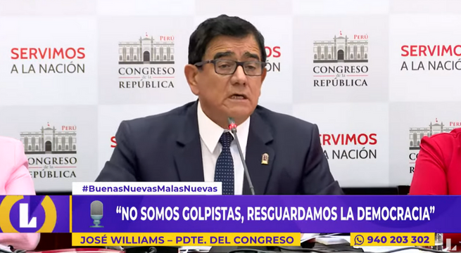 José Williams tras reunión con misión de la OEA: 