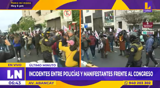 ‘Toma de Lima’: así se desarrolla la marcha en respaldo al presidente Pedro Castillo