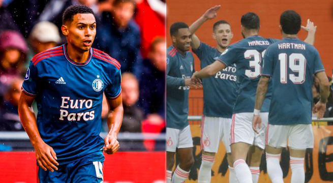 Marcos López presente en la victoria del Feyenoord por la Eredivisie