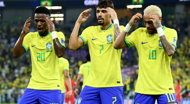 Brasil goleó 4-1 a Corea del Sur y clasificó a los cuartos de final de Qatar 2022