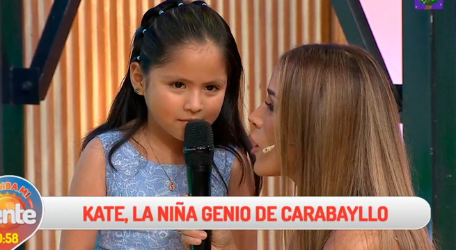 Conoce a Kate, la niña genio de Carabayllo