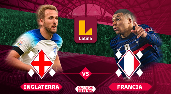 Inglaterra y Francia se ven las caras por los cuartos de final del Mundial Qatar 2022.