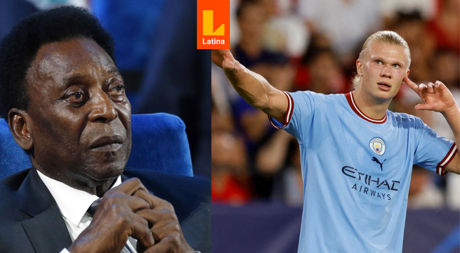El mensaje de Haaland tras el fallecimiento de Pelé