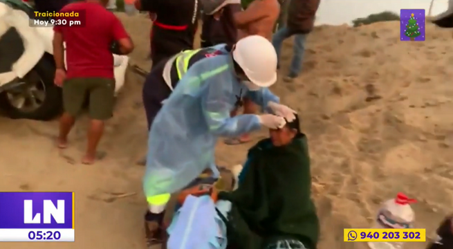 Esposos mueren y sus hijos sobreviven tras choque cuando iban a Lima a pasar la navidad