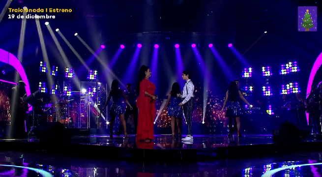 Gran dúo: Facu y la maestra Eva Ayllón entonaron “Donde tú vayas” en esta final