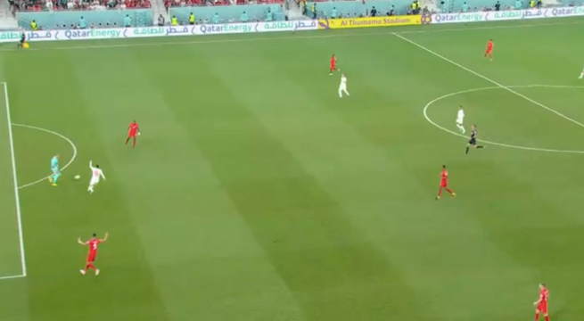 ¡GOL DE MARRUECOS! Hakim Ziyech coloca la ventaja tras error del portero Borjan