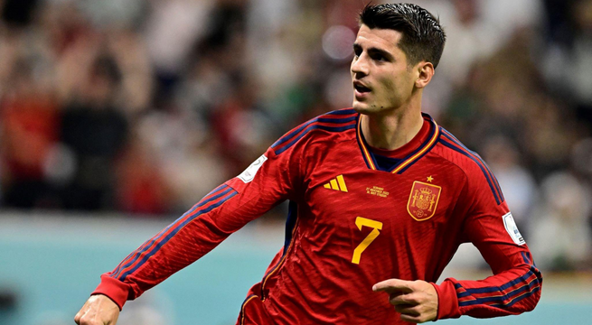 ¡GOL DE ESPAÑA! Álvaro Morata anota el primero ante Japón