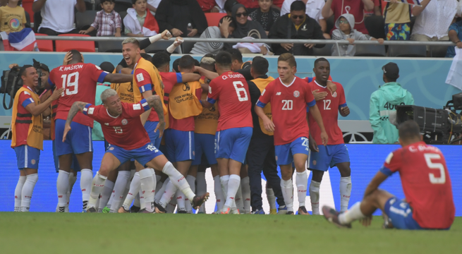¡GOL DE COSTA RICA! Alemania se está quedando fuera de Qatar 2022