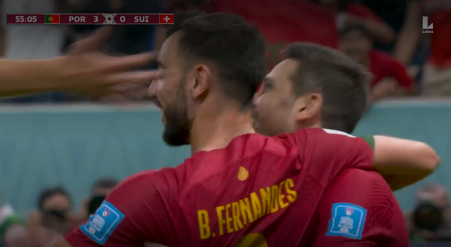 ¡GOL DE PORTUGAL! Raphael Guerreiro coloca el cuarto ante Suiza