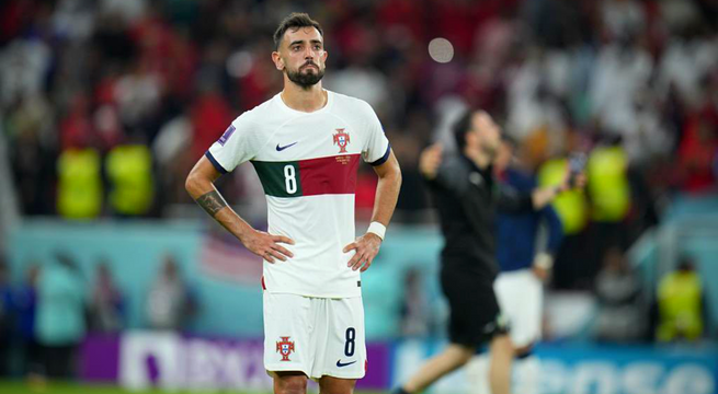 Bruno Fernandes: “han inclinado el campo contra nosotros”