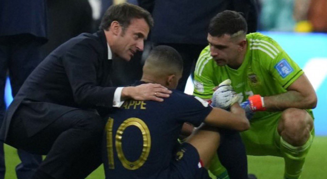 'Dibu' Martínez fue titular en la gran final junto a Argentina en el Mundial Qatar 2022.