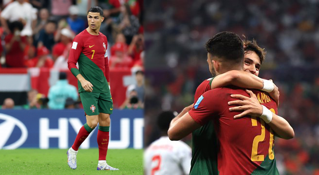 La selección de Portugal aplastó a Suiza por 6-1 y se clasifica a los cuartos de final de Qatar 2022 (VIDEO)