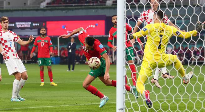 ¡No tardó el empate! Dari puso el 1-1 de Marruecos ante Croacia