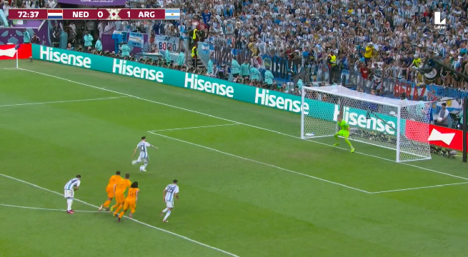 ¡GOOL DE MESSI! Argentina se impone por 2-0 sobre Países Bajos (VIDEO)