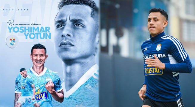 Se queda: Yoshimar Yotún renovó con Sporting Cristal hasta 2024