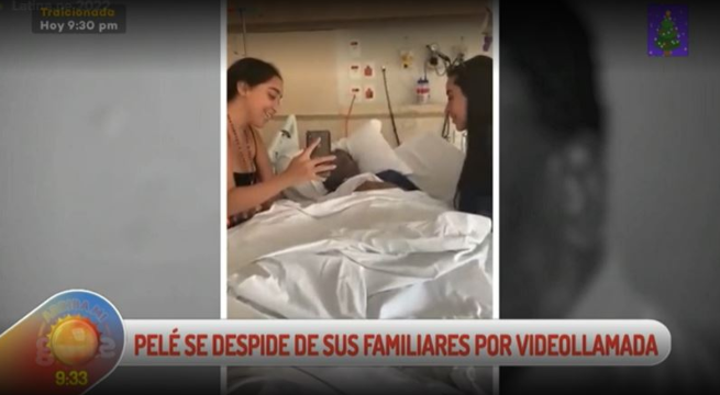El último adiós: Pelé se despide de sus familiares por videollamada