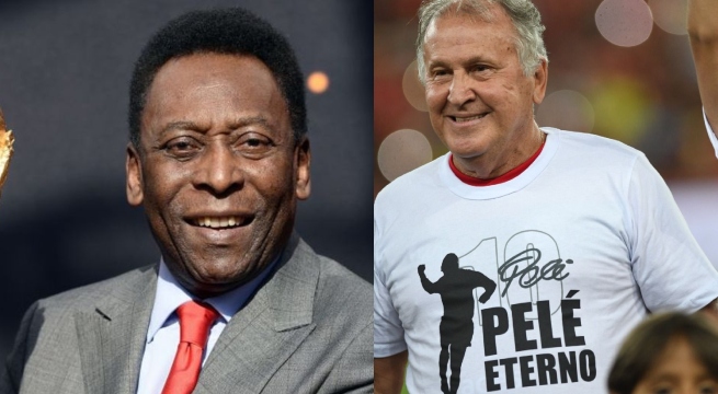 El emotivo homenaje de Zico a Pelé: “Eterno”