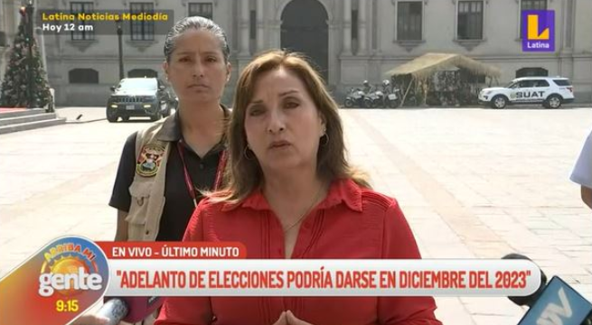 Se evalúa adelantar las elecciones a diciembre 2023