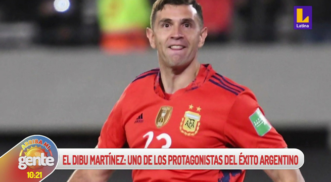 Arriba mi Gente: El 'Dibu' Martínez, uno de los protagonistas del éxito argentino