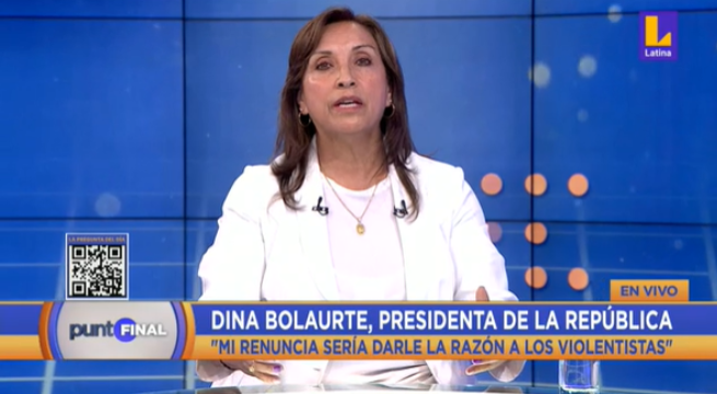Dina Boluarte: 