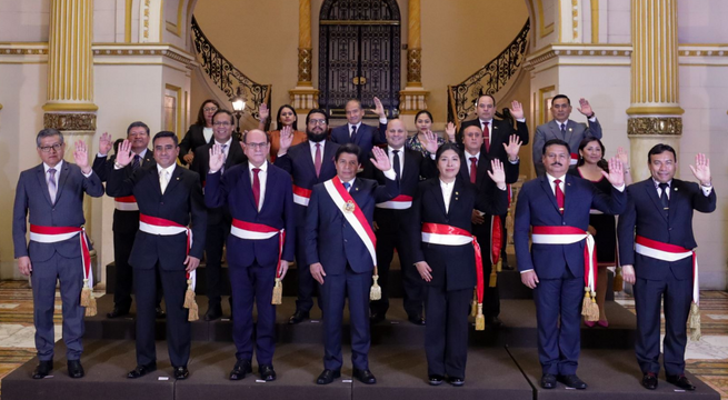 Exministros dan su versión sobre golpe de Estado de Pedro Castillo