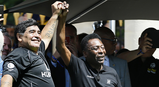 Pelé: Las palabras a Diego Maradona antes de su fallecimiento