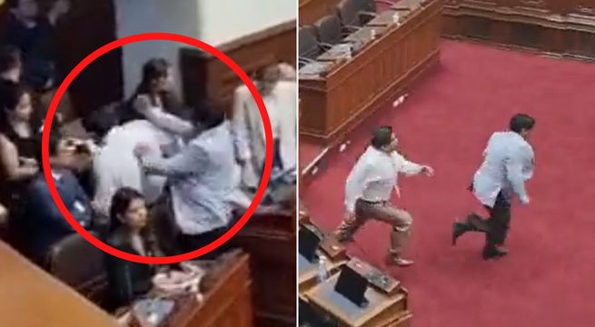 Congreso: Juan Burgos y Pasión Dávila protagonizan gresca durante sesión del Pleno