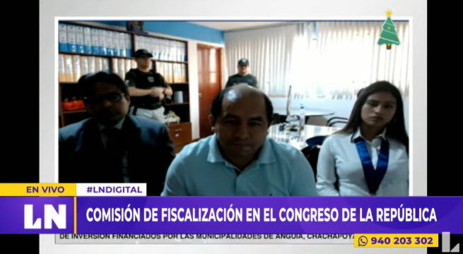 Salatiel Marrufo: “Personalmente, le entrego 100 mil soles al señor presidente”