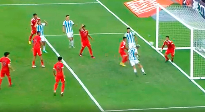 Perú se despidió del Sudamericano Sub 20 con derrota 0-1 ante Argentina