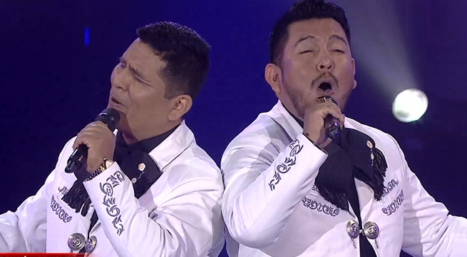 Edward y Edgard conmovieron a todos al interpretar “Perdón”