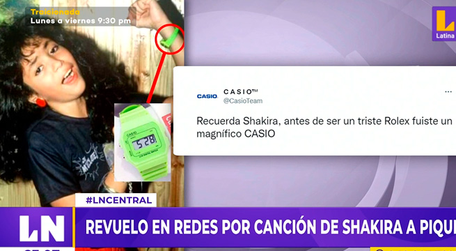 Revuelo en redes sociales por canción de Shakira a Piqué