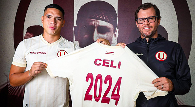Yuriel celi se convirtió en nuevo jugador de Universitario