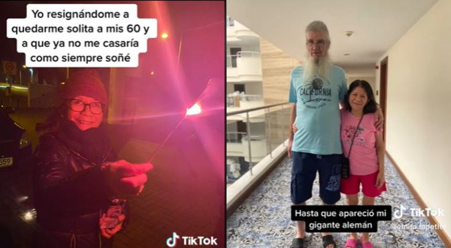 Aún hay esperanzas: Mujer encuentra el amor a los 60 años y se casa con un alemán