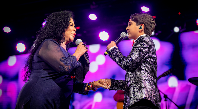 Eva Ayllón: Facu Sanz brilló en el escenario de la maestra