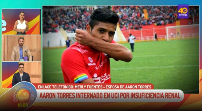 Arriba Mi Gente: Aaron Torres se encuentra internado en UCI por insuficiencia renal