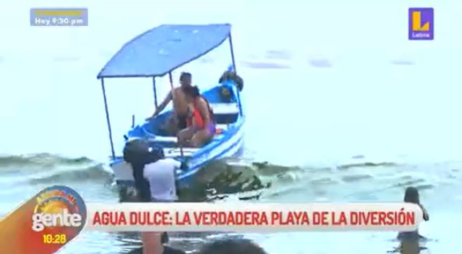 Arriba Mi Gente: Agua Dulce la verdadera playa de la diversión