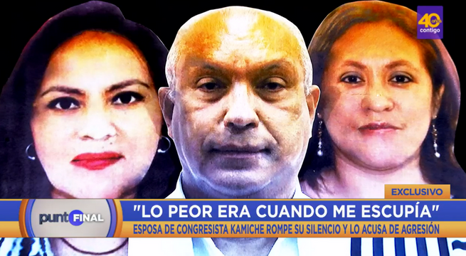 Denuncian a congresista Luis Roberto Kamiche por agresión y bigamia