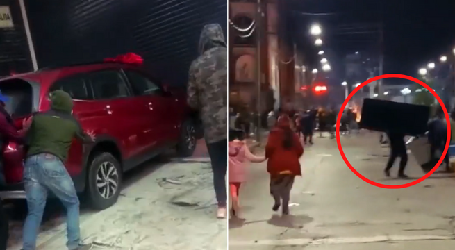 Puno: 40 detenidos tras saqueos y violencia durante protestas contra el Gobierno