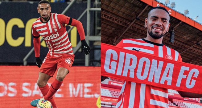 Alexander Callens tuvo minutos con el Girona en La Liga