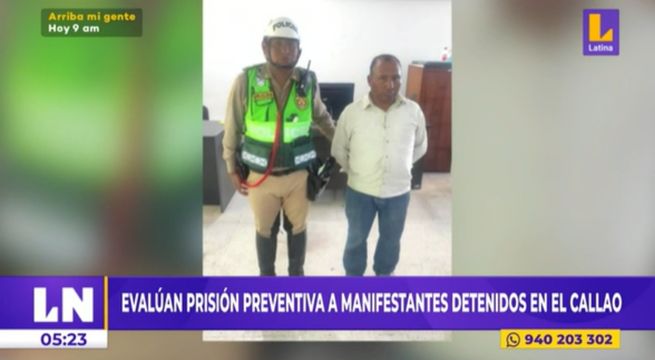 Fiscalía solicitó 36 meses de prisión preventiva para presuntos financistas de protestas