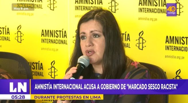 Amnistía Internacional acusa al Gobierno de 