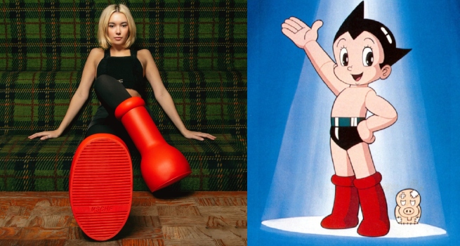 ‘Big Red Boots’: Las peculiares “botas de Astro Boy” que pueden costar más de 1200 dólares