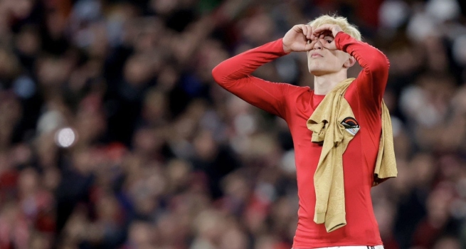 “Pasa de ronda el equipo grande”: El polémico mensaje de Alejandro Garnacho tras eliminar al Barcelona